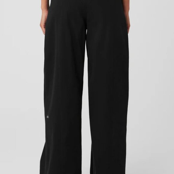 Alo High-Waist Risk Taker Trouser Black XS - Picture 10 of 11